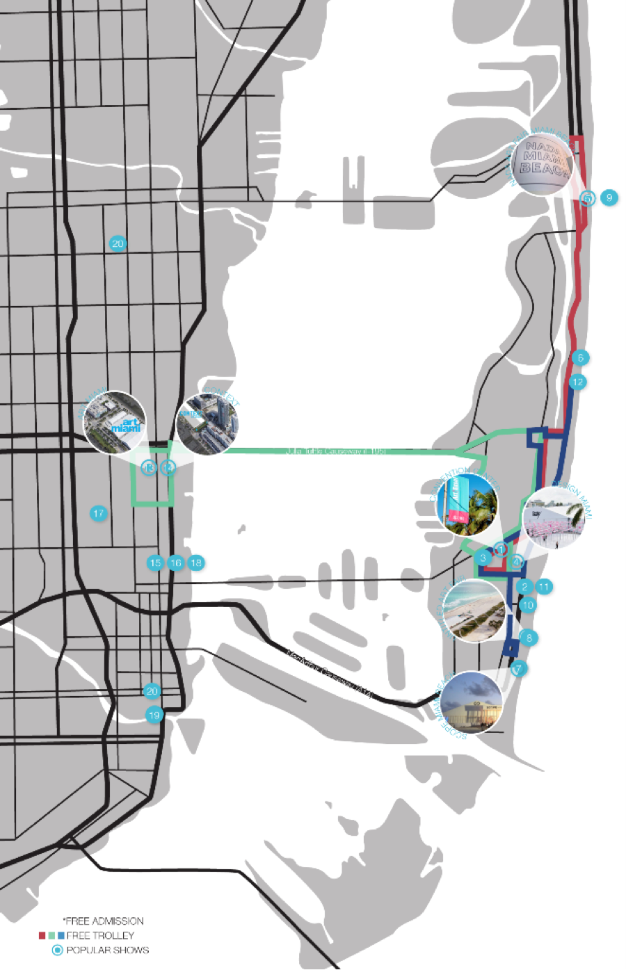 Art Basel Mapa
